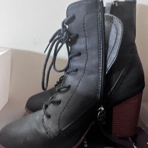 Black boots